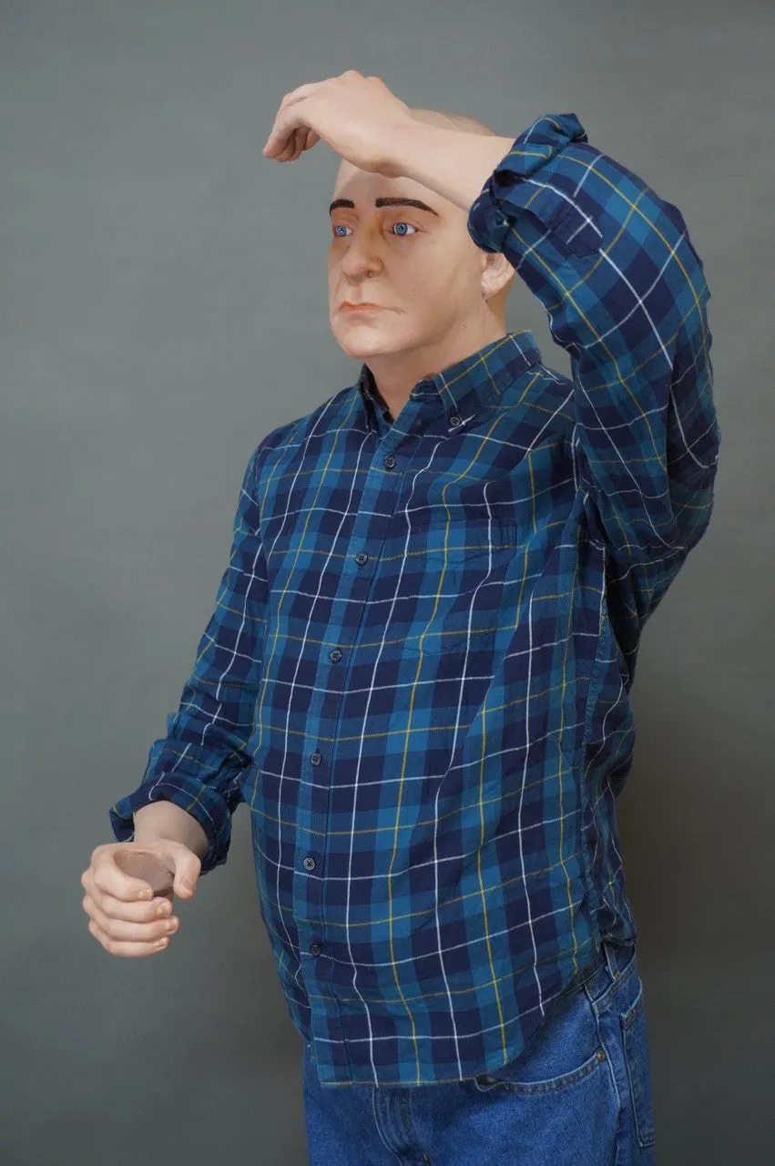 Carl Value Figure with Fat Padding and Hold Hands
