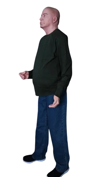 Carl Value Figure with Fat Padding and Hold Hands