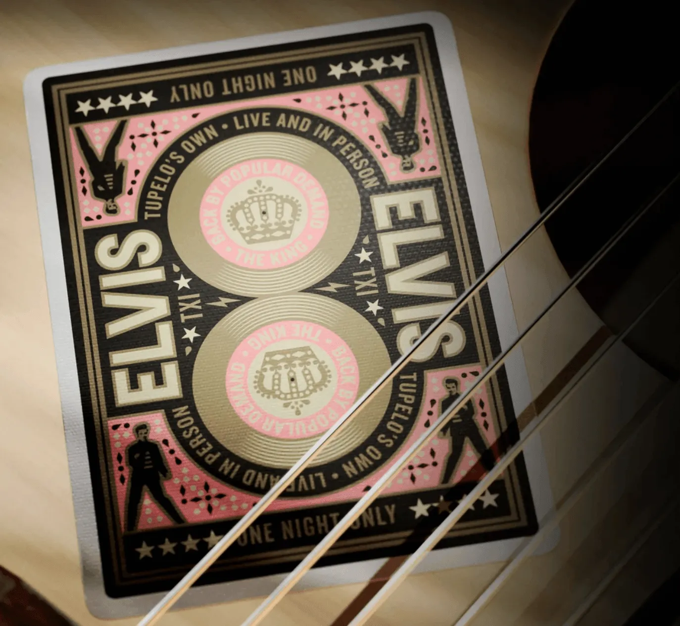 Elvis Playing Cards