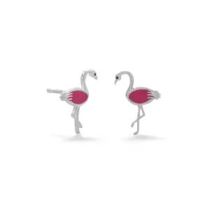 Pink Flamingo Earrings